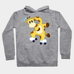 Giraffe Roller skates Inline skating Hoodie